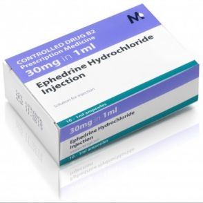 EPHEDRINE HYDROCHLORIDE INJECTION 30 mg IN 1 mL