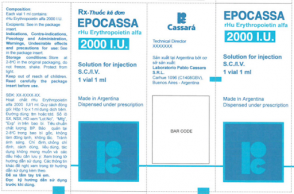 EPOCASSA 4000IU/mL